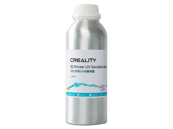 Resina de Impresión Creality 3D de 1000 ml. Color Gris