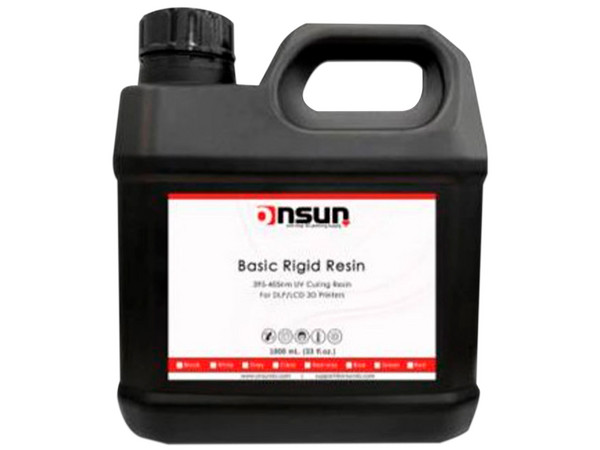 Resina Onsun 3D para impresora 3D, Color Negro.