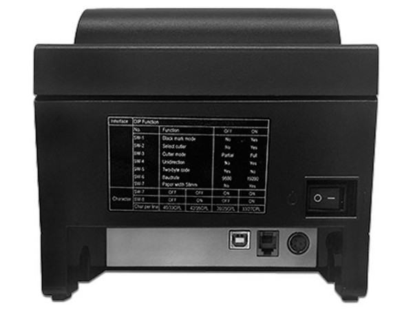 Impresora de Tickets Para Punto de Venta 3nStar RPI007, 76mm, USB, Color Negro.
