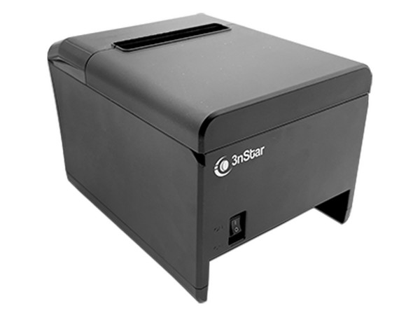 Miniprinter Térmica para tickets 3nStar RPT004 de 80mm, Ethernet, Color Negro.
