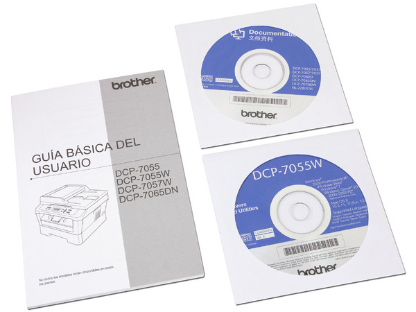 Multifuncional Brother DCP-7055W Impresora Láser Monocromática, Copiadora y Escáner, Wi-Fi, USB.
