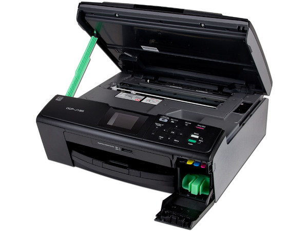Multifuncional Brother DCP-J125, Impresora, Copiadora y Escáner, Resolución hasta 6000 x 1200 dpi.