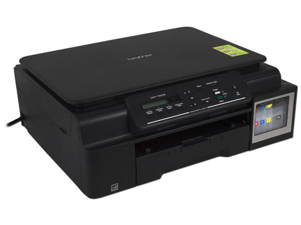 Multifuncional de Inyección Brother DCP-T500W InkBenefit, Impresora, Copiadora, y Escáner, sistema de tanque de tinta, USB, Wi-Fi.