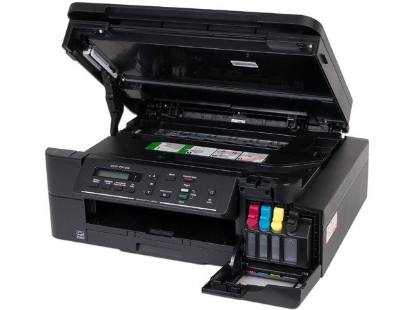 Multifuncional de Inyección Brother InkBenefit Tank DCP-T510W, Impresora, Copiadora y Escáner,  Resolución hasta 6.000 x 1.200 dpi. Sistema de Tanques de Tinta, USB, Wi-Fi.