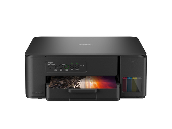 Multifuncional Brother DCPT-430W InkBenefit Tank, Sistema de Tanques de Tinta, Impresora, Copiadora y Escáner, Wi-Fi, USB, Color Negro. (Caja abierta)