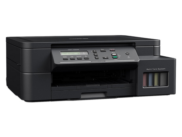 Multifuncional Brother DCP-T520w InkBenefit Tank con sistema de tanque, Impresora, Copiadora y Escáner, Wi-Fi, USB. Empaque original desgastado, producto con desgaste y uso visible, Tinta Instalada
