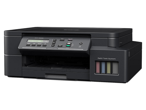 Multifuncional Brother DCP-T520w InkBenefit Tank con sistema de tanque, Impresora, Copiadora y Escáner, Wi-Fi, USB. Empaque original desgastado, producto con desgaste y uso visible, Tinta Instalada
