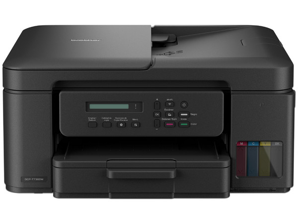 Multifuncional Brother DCPT730DW, Impresora, Copiadora y Escáner, Velocidad de Impresión de  hasta 27 ppm en Negro, Resolución de Impresión de hasta 6000 x 1200 DPI, Wi-Fi, Dúplex, USB, Color Negro.
