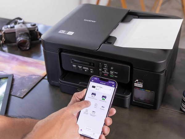 Multifuncional Brother DCPT730DW, Impresora, Copiadora y Escáner, Velocidad de Impresión de hasta 27 ppm en Negro, Resolución de Impresión de hasta 6000 x 1200 DPI, Wi-Fi, Dúplex, USB, Color Negro.