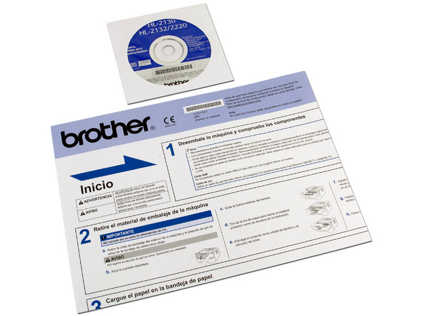  Impresora Láser Brother HL-2130 hasta 21 ppm, 2400x600dpi, USB 
