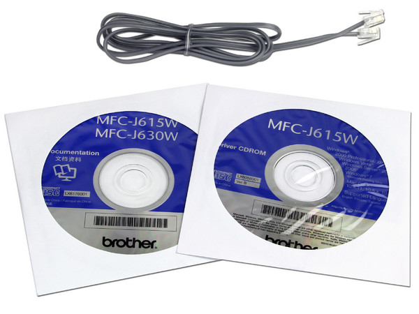 Multifuncional Brother MFC-J615W Impresora, Copiadora, Escáner y Fax, Resolución hasta 6000 x 1200 dpi, Pantalla a color de 3.3