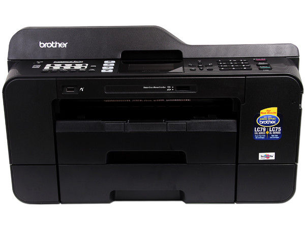 Multifuncional Brother MFC-J6710DW, Impresora Doble Carta, Copiadora, Escáner y Fax, hasta 35ppm, resolución max. 6000 x 1200dpi, Wireless (802.11b/g/n), Ethernet, USB. 