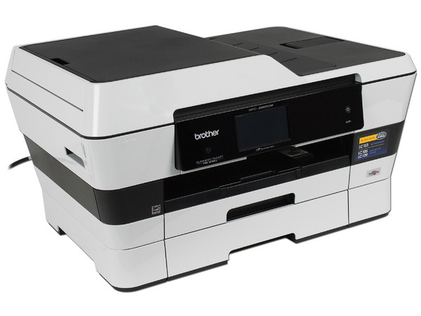 Multifuncional de inyección de tinta Brother MFC-J6920DW Impresora, Copiadora, Escáner y Fax, Resolución hasta 6000 x 1200 ppp, pantalla Touchscreen de 3.7
