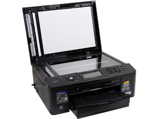 Multifuncional Brother MFC-J825DW Impresora, Copiadora, Escáner y Fax, Resolución hasta 6000 x 1200 dpi, pantalla LCD Touch de 3.3