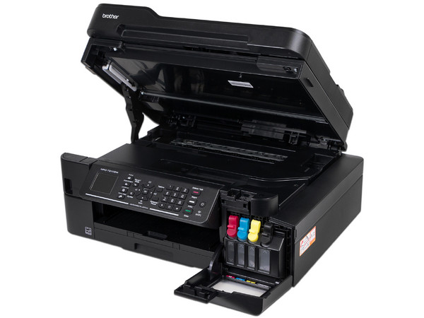 Multifuncional de inyección Brother MFC-T910DW, Impresora, Copiadora, Escáner y Fax, sistema de tanque de tinta, Duplex, USB, Wi-Fi, Ethernet.