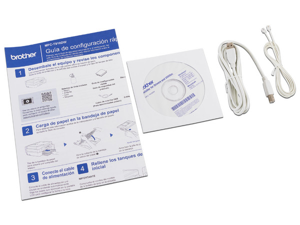 Multifuncional de inyección Brother MFC-T910DW, Impresora, Copiadora, Escáner y Fax, sistema de tanque de tinta, Duplex, USB, Wi-Fi, Ethernet.