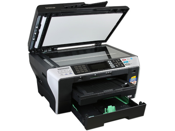 Multifuncional Brother MFC-6490cw incluye Wi-Fi 802.11b/g, Impresora, Copiadora, Escáner y Fax, Resolución hasta 6,000x1,200ppp.
