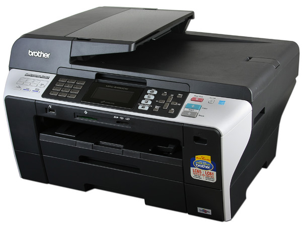 Multifuncional Brother MFC-6490cw incluye Wi-Fi 802.11b/g, Impresora, Copiadora, Escáner y Fax, Resolución hasta 6,000x1,200ppp.