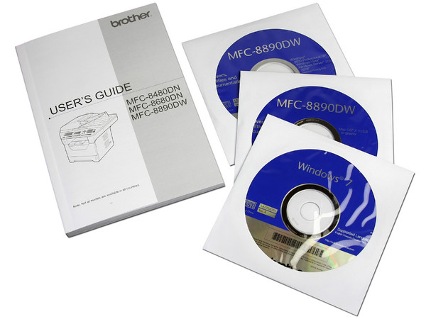 Multifuncional Brother MFC-8890dw Wireless 802.11b/g: Impresora Láser Monocromática, Copiadora, Escáner y Fax.