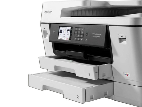 Multifuncional Brother MFC-J6940DW, Impresora, Copiadora, Escáner y Fax, Doble Carta, Dúplex, Resolución máxima de Impresión de 4800 x 1200 DPI, Wi-Fi, Ethernet, USB.