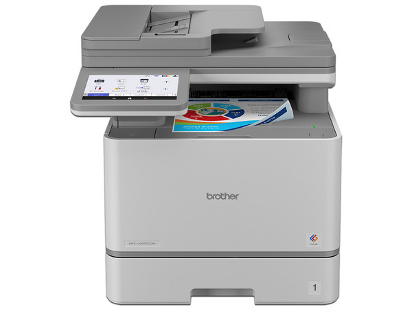 Multifuncional Láser a Color Brother MFCL8970CDW, Impresora, Copiadora, Escáner y Fax, 33 ppm, Wi-Fi, Ethernet, USB.