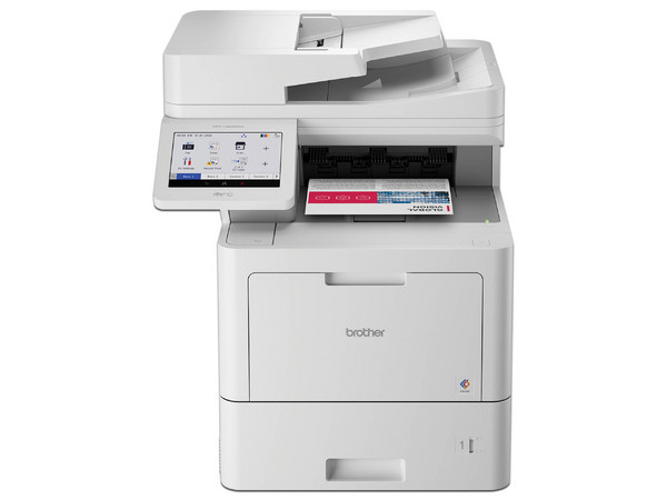 Multifuncional Láser a Color Brother MFCL9630CDN, Resolución Máxima de 2400 x 600 dpi, Impresora, Copiadora y Escáner, Ethernet. Color Blanco.