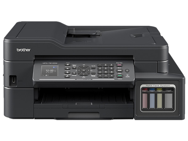 Multifuncional de Inyección Brother MFC-T910DW InkBenefit, Impresora, Copiadora, Escáner y Fax, Wi-Fi, USB.