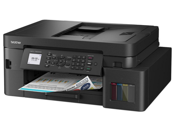 Multifuncional Brother MFC-T930DW, InkBenefit Tank, Sistema de Inyección de Tinta, Impresora, Copiadora y Escáner, Velocidad de Impresión en Negro de 17ppm, Resolución máxima de Impresión de 6000 x 1200 dpi, Dúplex, Wi-Fi, Ethernet, Color Negro.