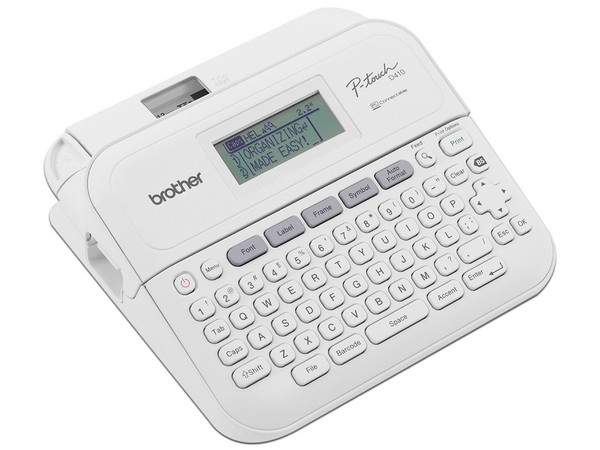Rotulador Brother P-touch PT-D410, Transferencia Térmica, 180 x 180 DPI, Color Blanco.
