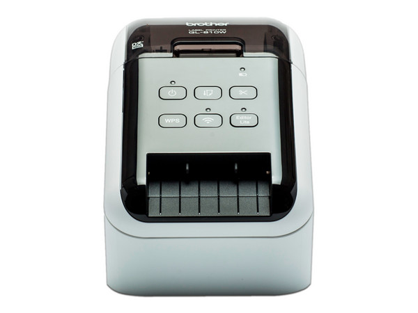 Impresora de etiquetas Brother QL810W, resolución 300 x 600, USB, Wi-Fi.