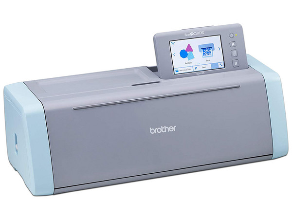 Mini Plotter de Corte Brother SDX125 con escáner incorporado hasta 600 dpi, Pantalla táctil de 5