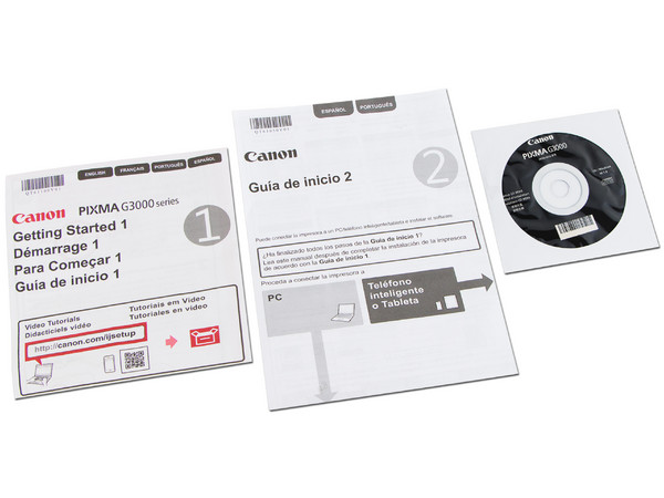 Multifuncional Canon PIXMA G3100, resolución hasta 4800 x 1200 dpi, sistema de tanque de tinta, USB, Wi-Fi.