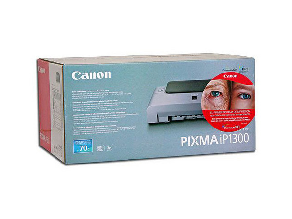 Impresora de Inyección a Color Canon PIXMA iP1300, 4800 x 1200 dpi.