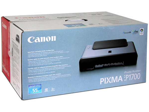 Impresora de Inyección a Color Canon PIXMA iP1700, 4800 x 1200 dpi.