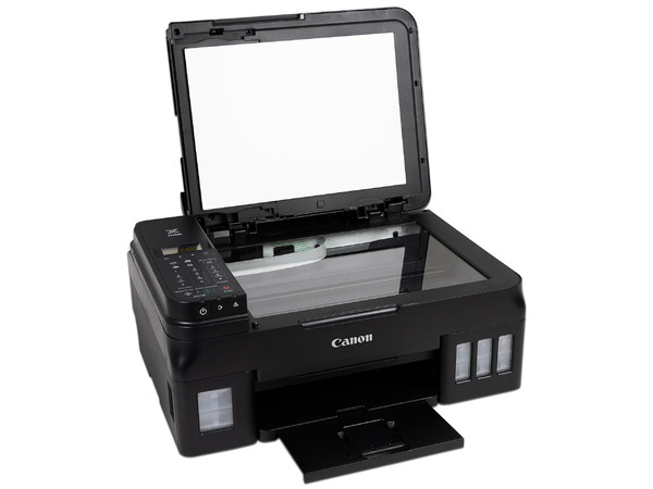 Multifuncional a color Canon PIXMA G4110, Con Sistema de Tanques de Tinta, Impresora, Copiadora, Escáner y Fax, Resolución Máxima de Impresión de hasta 4800 x 1200 dpi, Wi-Fi, USB.