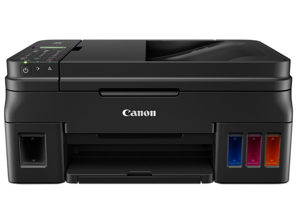 Multifuncional a color Canon PIXMA G4110, Con Sistema de Tanques de Tinta, Impresora, Copiadora, Escáner y Fax, Resolución Máxima de Impresión de hasta 4800 x 1200 dpi, Wi-Fi, USB.