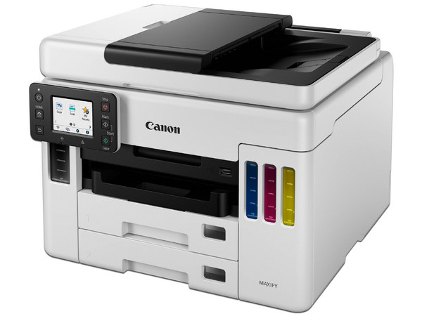 Multifuncional Canon Maxify GX7010 con Sistema de Tanques de Tinta, Impresora, Copiadora, Escáner y Fax, Wi-Fi, Ethernet, USB.