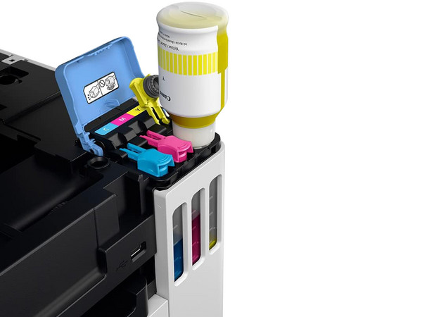 Multifuncional Canon Maxify GX7010 con Sistema de Tanques de Tinta, Impresora, Copiadora, Escáner y Fax, Wi-Fi, Ethernet, USB.