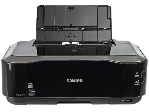 Impresora de Inyección a Color Canon PIXMA iP4810, Resolución hasta 9600 x 2400 dpi. Impresión directa sobre CDs y DVDs 