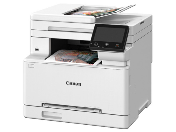 Multifuncional Láser a Color Canon ImageClass MF665CDW, Velocidad de Impresión a Color de 26 ppm, Impresora, Copiadora, Escáner y Fax, Wi-Fi. Color Blanco.