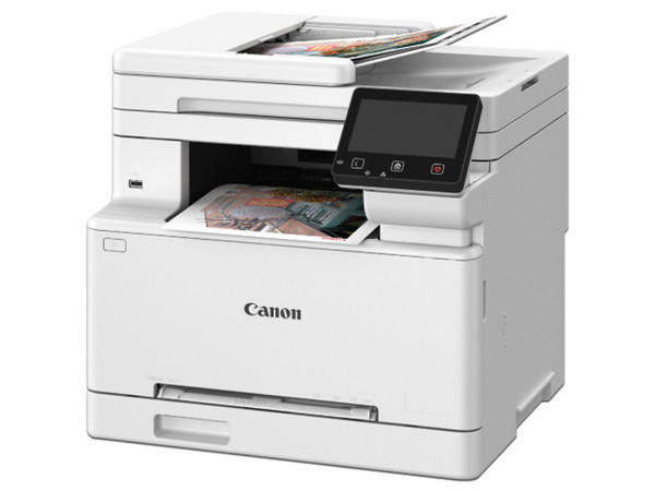 Multifuncional Láser a Color Canon ImageClass MF663CDW, Velocidad de Impresión de 26 ppm, Impresora, Copiadora y Escáner, Wi-Fi. Color Blanco.