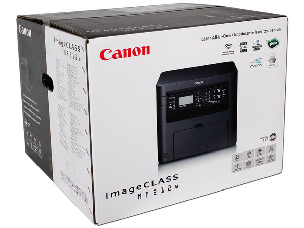 Multifuncional Canon imageCLASS MF212w: Impresora Láser Monocromática, Copiadora, Escáner y Fax, USB, Wi-Fi.