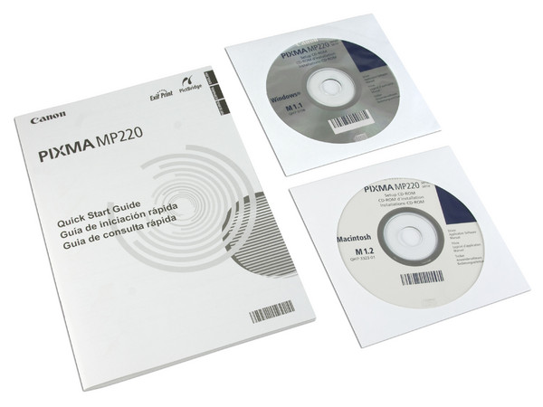 Multifuncional Canon PIXMA MP220 Impresora, Copiadora y Escáner, Resolución hasta 4800x2400 dpi.