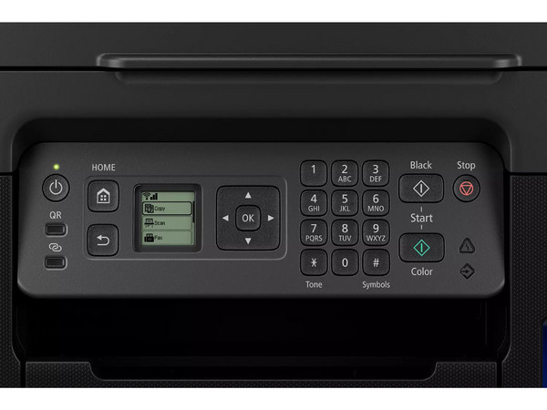 Multifuncional Canon PIXMA G4170, Con Sistena de Tanques de Tinta, Resolución de Impresión de hasta 4800 x 1200 DPI, Impresora, Copiadora, Escáner y Fax, USB, Wi-Fi. Color Negro.