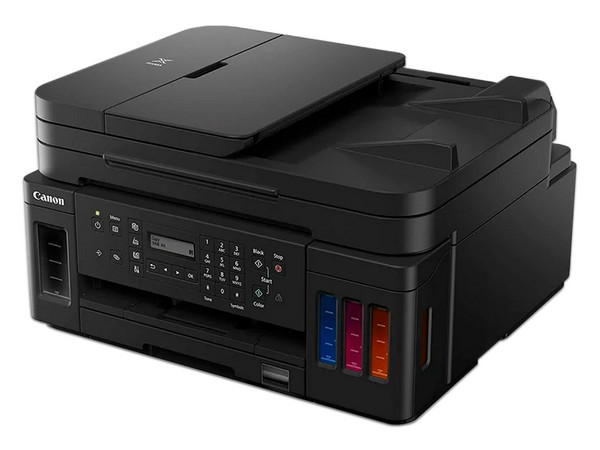 Multifuncional Canon PIXMA G7010, Sistema de Tanques de Tinta, Impresora, Copiadora, Escáner y Fax, Wi-Fi, Ethernet, USB.