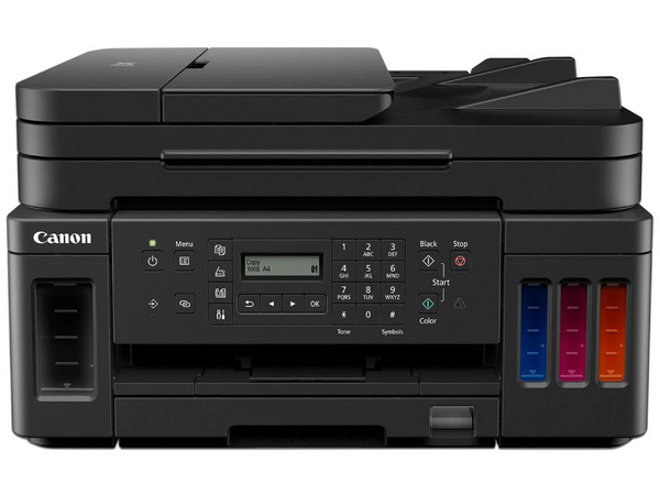 Multifuncional Canon PIXMA G7010, Sistema de Tanques de Tinta, Impresora, Copiadora, Escáner y Fax, Wi-Fi, Ethernet, USB.