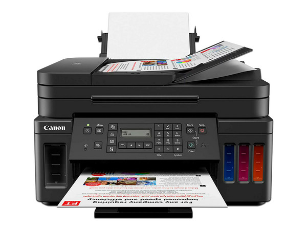 Multifuncional Canon PIXMA G7010, Sistema de Tanques de Tinta, Impresora, Copiadora, Escáner y Fax, Wi-Fi, Ethernet, USB.