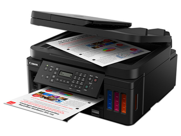 Multifuncional Canon PIXMA G7010, Sistema de Tanques de Tinta, Impresora, Copiadora, Escáner y Fax, Wi-Fi, Ethernet, USB.