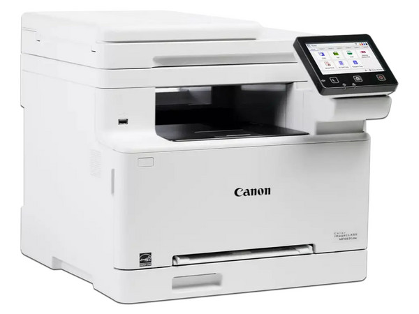 Multifuncional Canon MF663CDW, Resolución de Impresión de 1200 x 1200 DPI, Velocidad de Impresión de Hasta 26 ppm, Impresora, Copiadora, Escáner, Dúplex, Wi-Fi, USB. Color Blanco.
