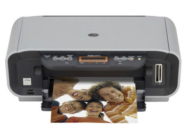 Multifuncional Canon PIXMA MP170 Impresora, Copiadora y Scanner, Resolución hasta 4800 dpi.